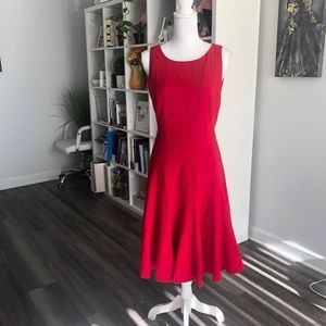 Red Ellen Tracy Dress